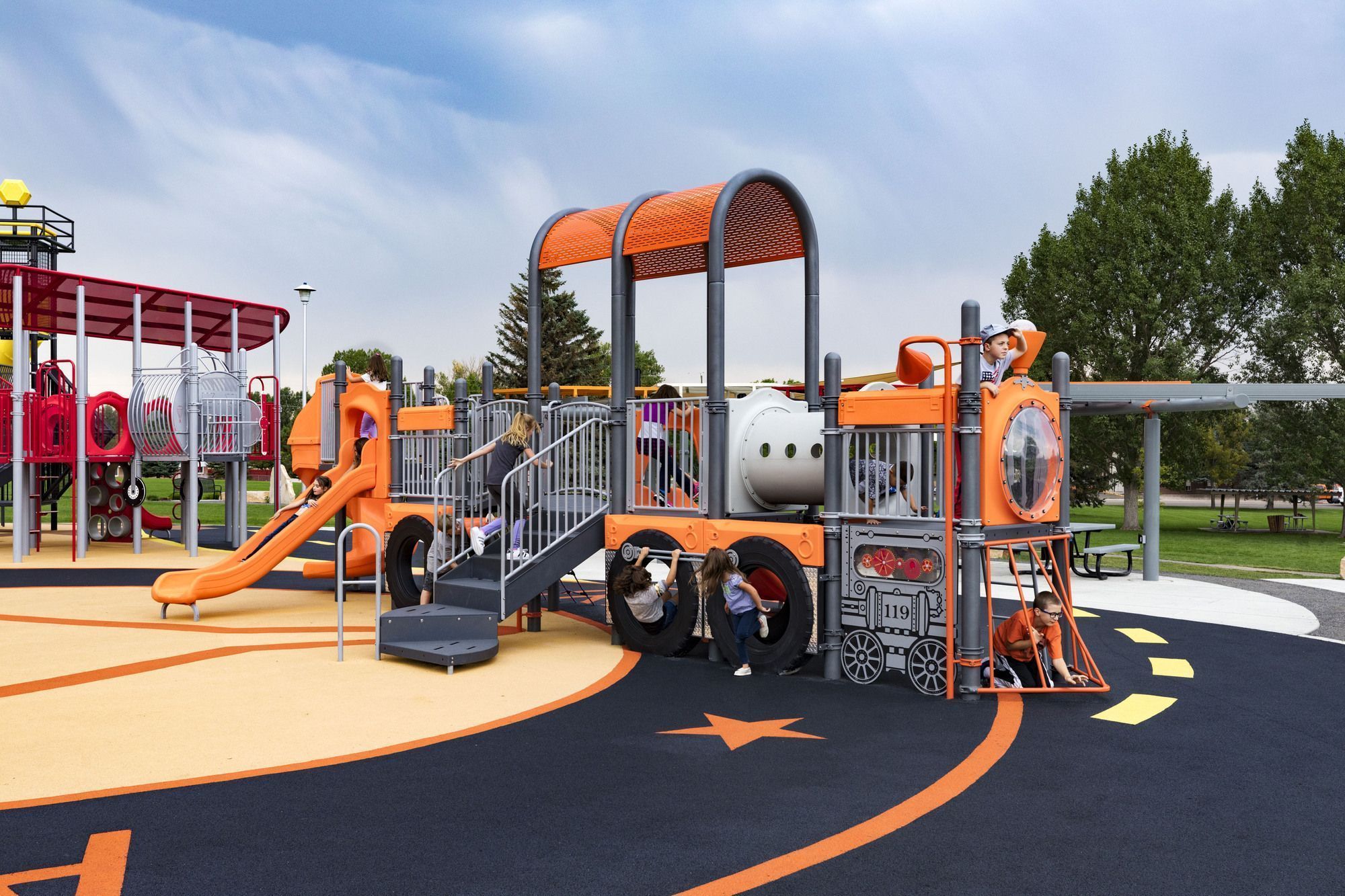 LT - early childhood playstructure bus