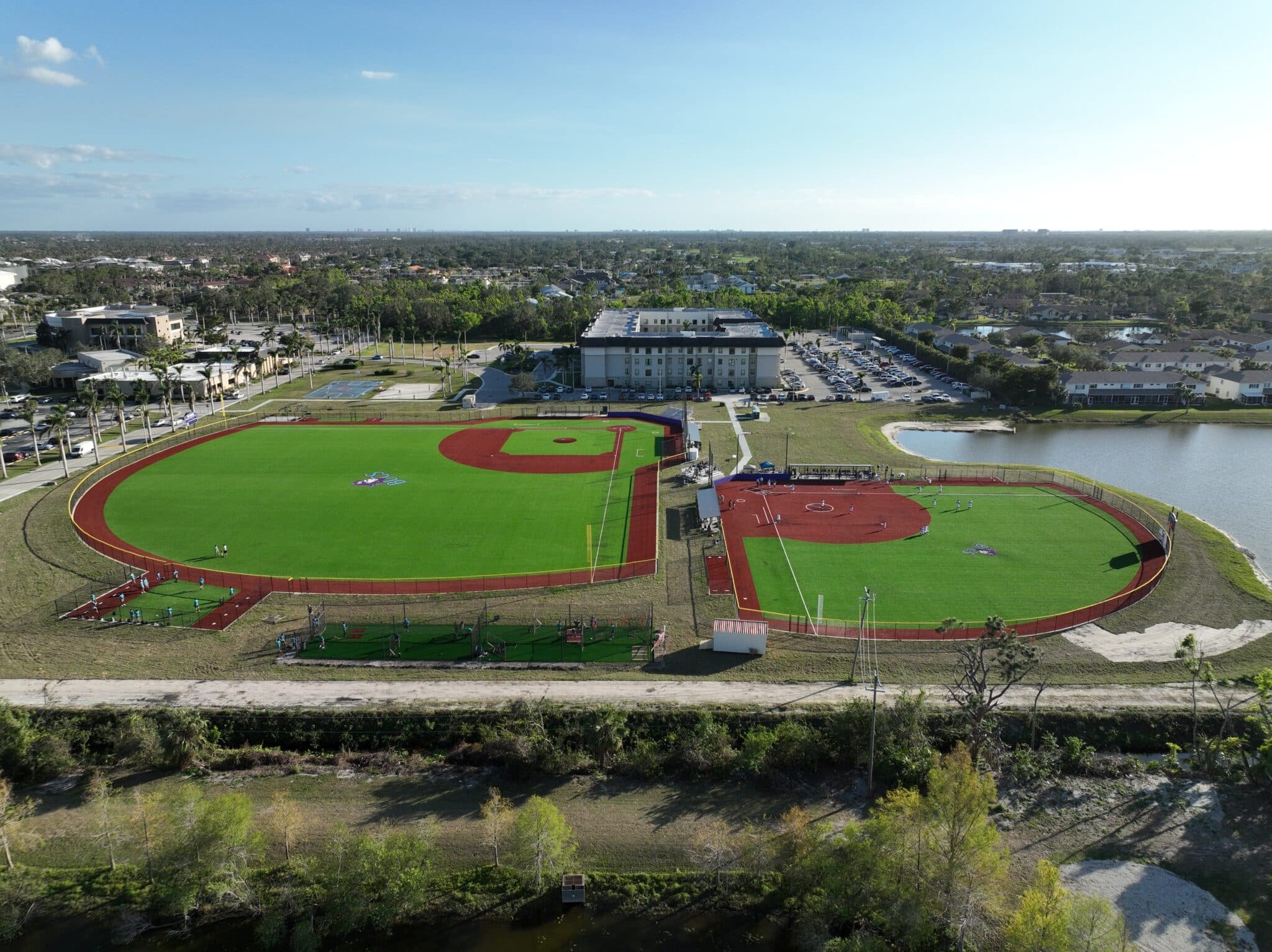baseball field