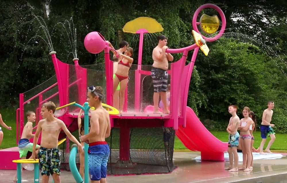 waterplay - sprayer pink